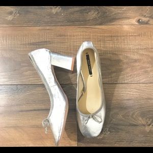 Zara block heels
